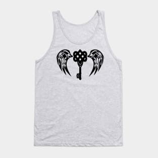 Wings Heart knot Key Tank Top